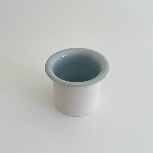 Porcelain Blue drop Utility Jar